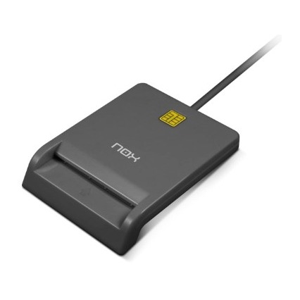 [247283] LECTOR DE TARJETAS ELECTRÓNICAS NOX LITE CARD ID USB 2.0