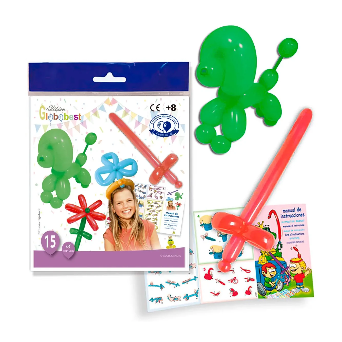 [823542] GLOBOS MOLDEAR 100UD