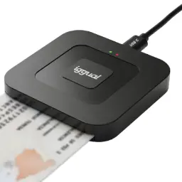 LECTOR DNI SIP TARJETAS ID USB-A - TIPO C - IGGUAL