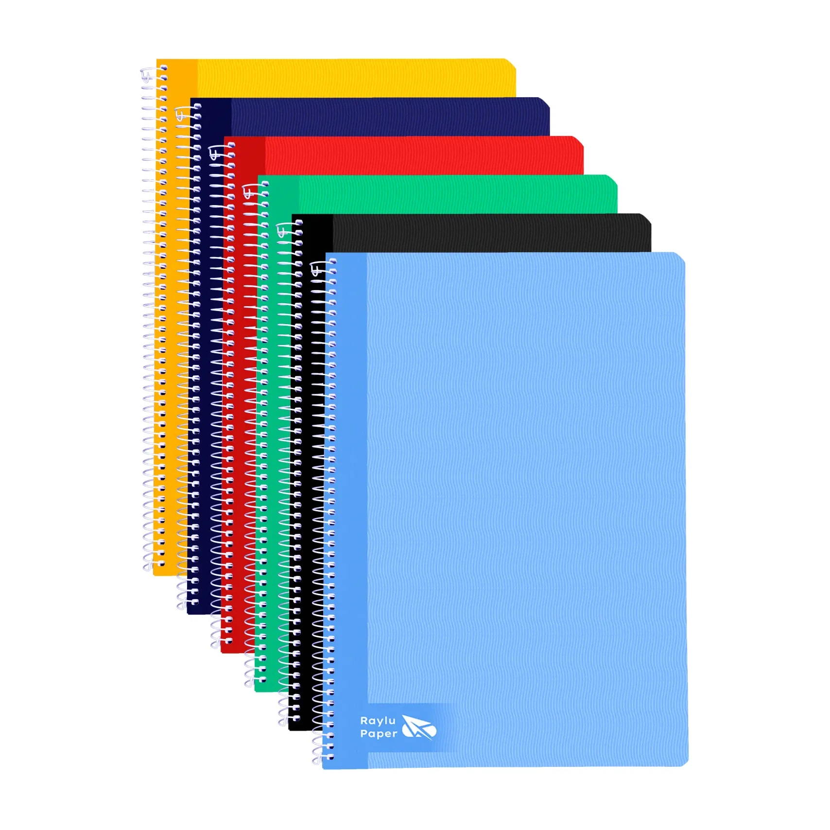 [0015991] BLOC ESPIRAL A4 TAPA DURA 80 HOJAS 70 GRAMOS LISO COLORES SURTIDOS ANCOR 