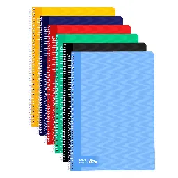 BLOC ESPIRAL A4 TAPA DURA 80 HOJAS 70 GRAMOS HORIZONTAL COLORES ANCOR