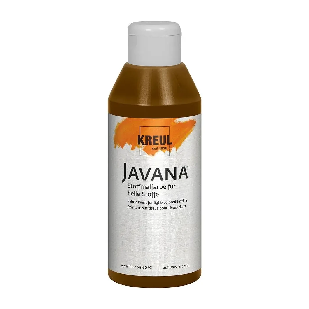 [826549] PINTURA TEXTIL JAVANA MARRON 250ML