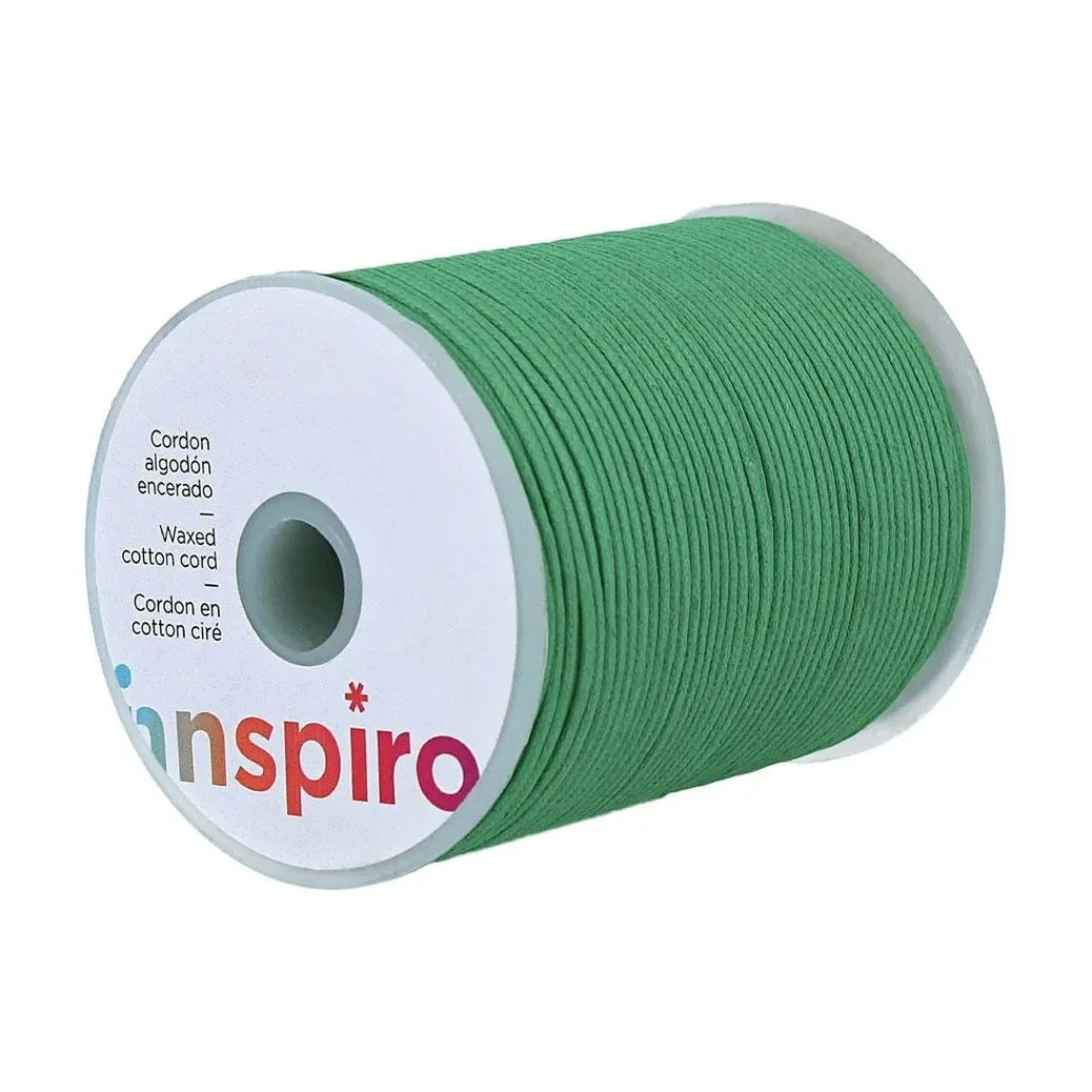[826554] CORDON ENCERADO VERDE LORO 1.5MM.100M  