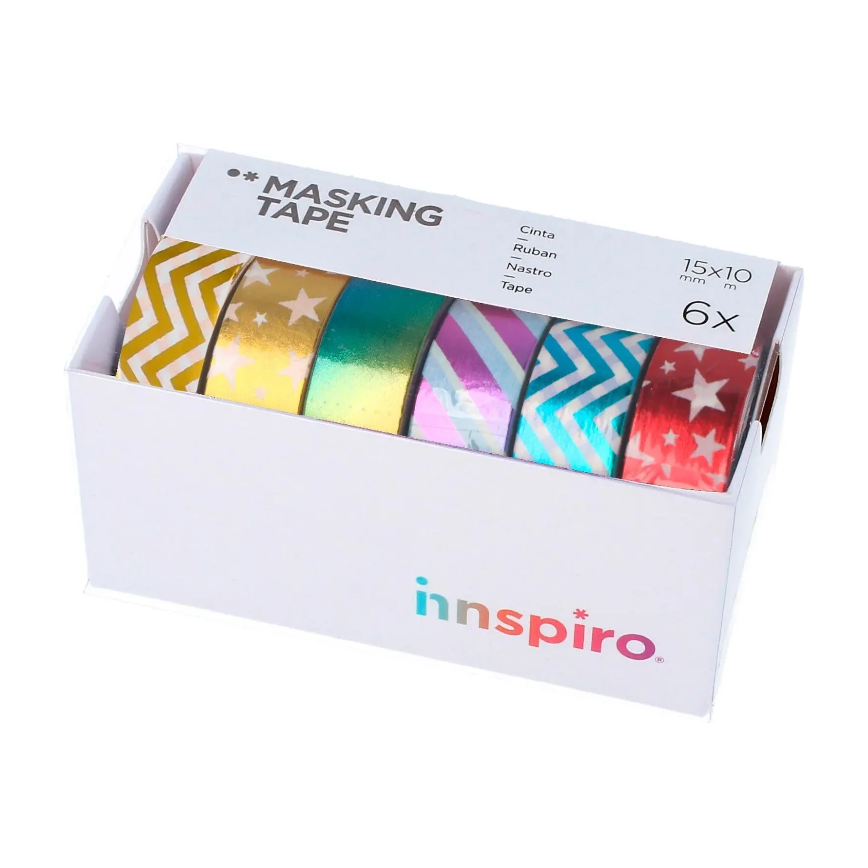 [826556] CINTA MASKING METAL 6 UNIDADES