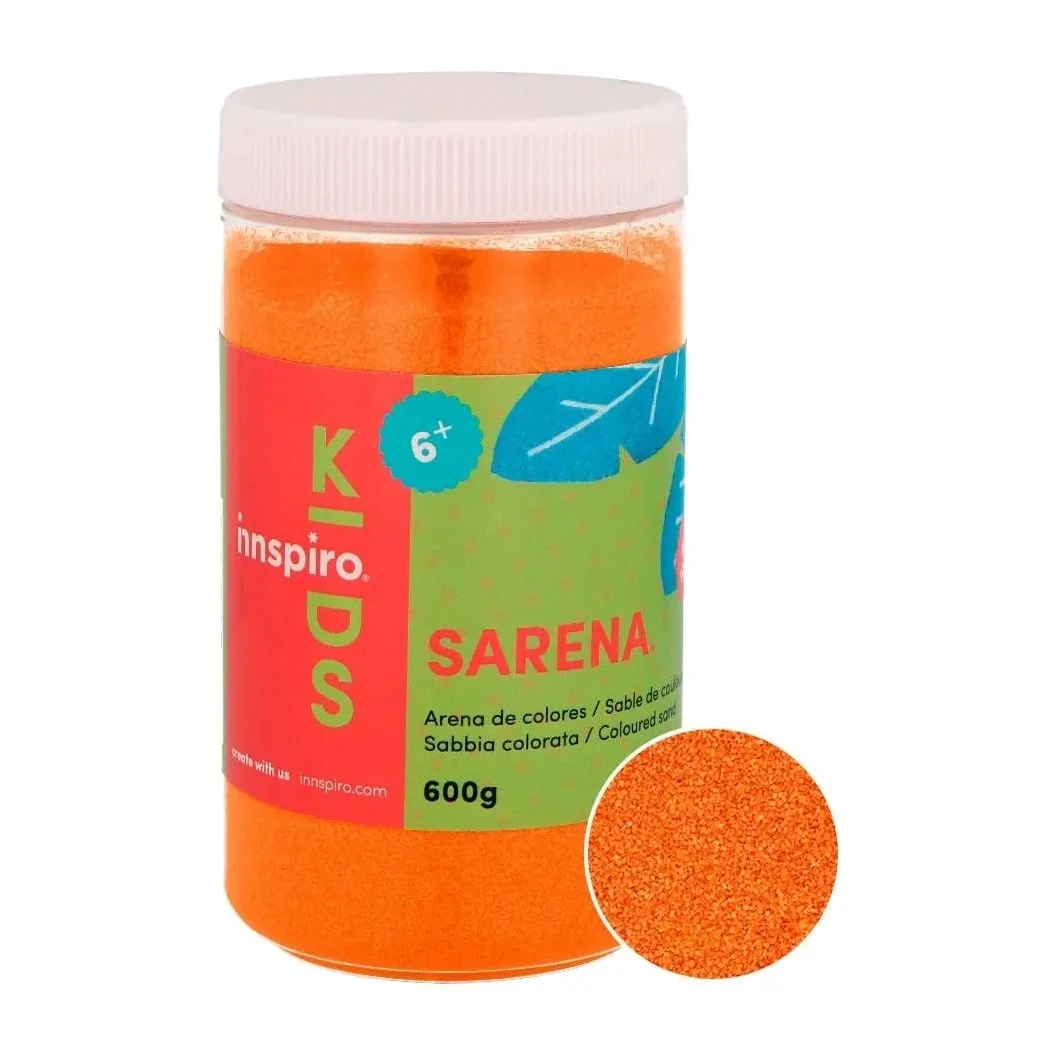 [826572] ARENA MANUALIDADES NARANJA 600GR      