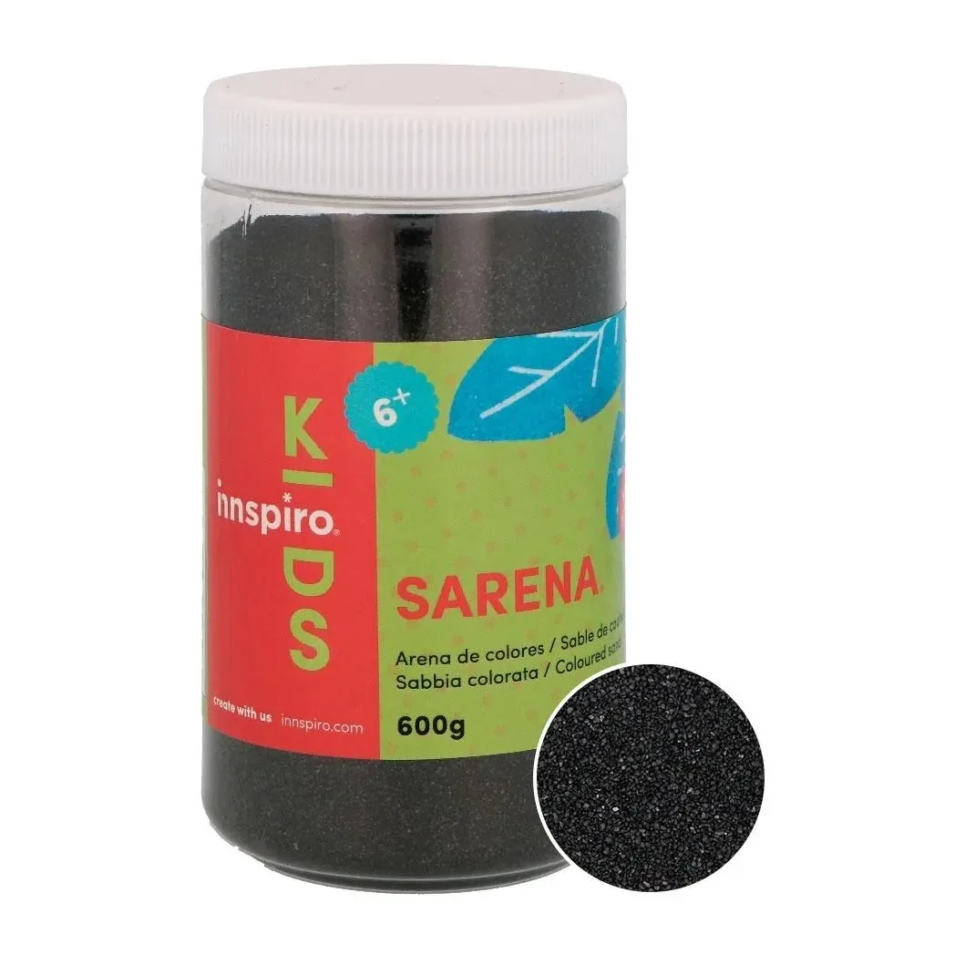 [826576] ARENA MANUALIDADES NEGRO 600GR          
