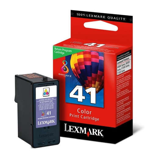 [165493] LEXMARK Z1520, MULTIFUNCION X4850/6570/9570 CARTUCHO COLOR RETORNABLE Nº41