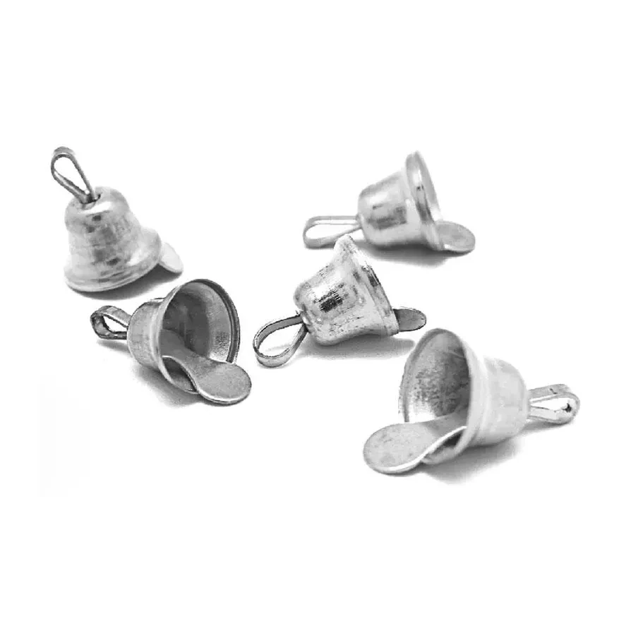 [826940] CAMPANILLA COLOR PLATA 12 MM (BOLSA 20 UDS)