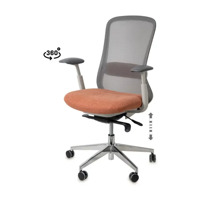 [541014] SILLA OFICINA EMORY TERRACOTA - SOMCASA