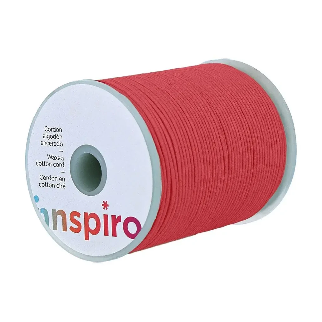 [826582] CORDON ENCERADO ROJO 1.5MM.100M   