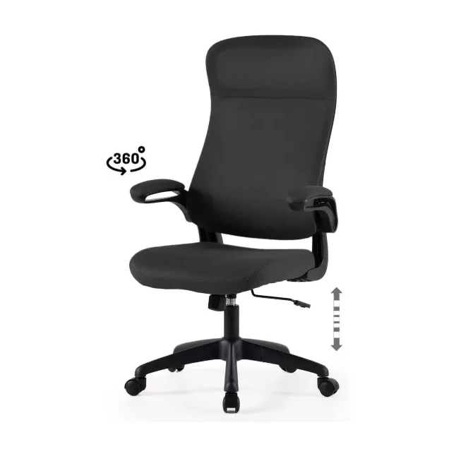 [541019] SILLA OFICINA SORBONNE NEGRO - SOMCASA