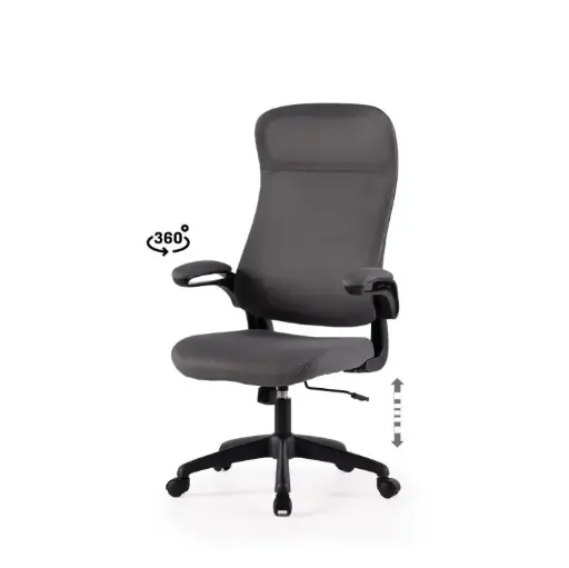 [541020] SILLA OFICINA SORBONNE GRIS - SOMCASA