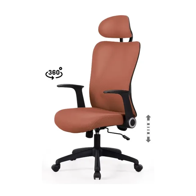 [541029] SILLA OFICINA MONTREAL TERRACOTA - SOMCASA 