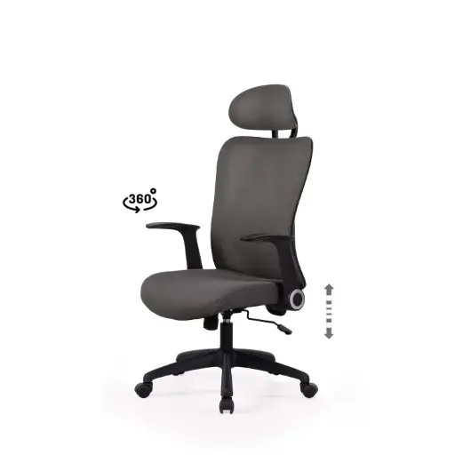[541027] SILLA OFICINA MONTREAL GRIS - SOMCASA 