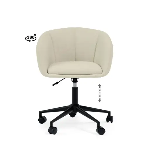 [541032] SILLA OFICINA ARIZONA BEIGE - SOMCASA
