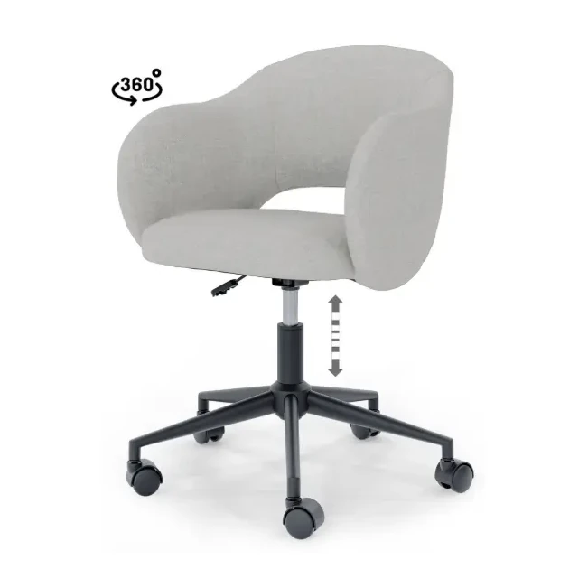 [541036] SILLA OFICINA TALLIN GRIS CLARO - SOMCASA