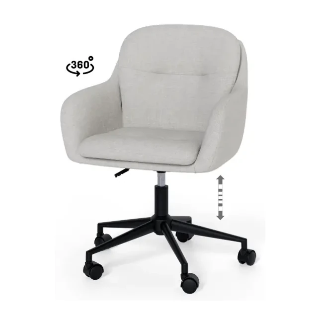 [541039] SILLA OFICINA ONTARIO GRIS CLARO - SOMCASA