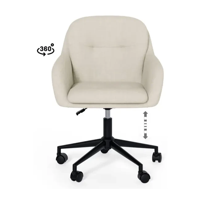 [541041] SILLA OFICINA ONTARIO BEIGE - SOMCASA