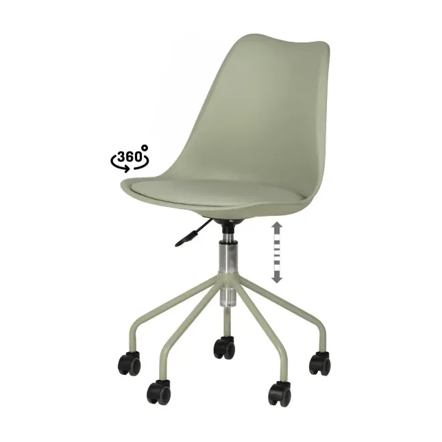 [541050] SILLA OFICINA YALE MENTA - SOMCASA