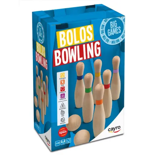 [73978] JUEGO DE BOLOS CAYRO DE PUNTERÍA Y PRECISIÓN