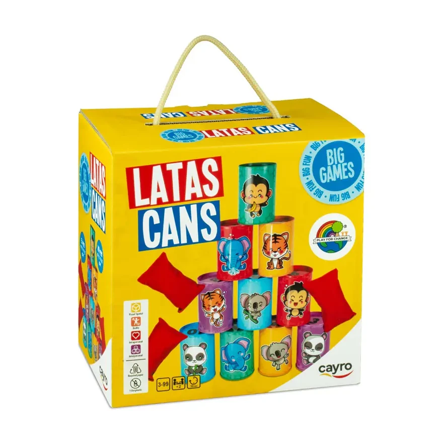 [74367] JUEGO DE DERRIBAR LAS LATAS CAYRO