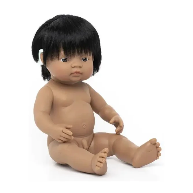[200465] MUÑECO BABY LATINO IMPLANTE COCLEAR 38CM