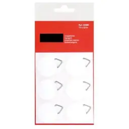 COLGADOR DE PAPEL APLI AUTOADHESIVO 12UD