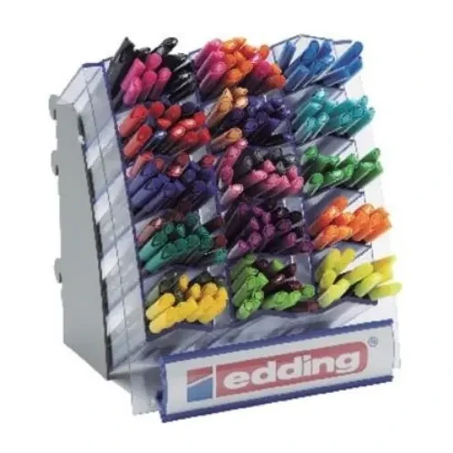 [800562] ROTULADOR EDDING EXPOSITOR 120 ROTULADORES 1200 COLORES SURTIDOS 