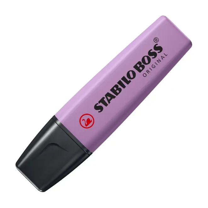 [800591] MARCADOR FLUORESCENTE STABILO BOSS 70 LILA GRISACEO
