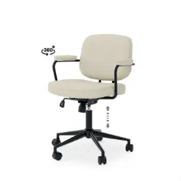 SILLA OFICINA COLUMBIA GRIS CLARO - SOMCASA