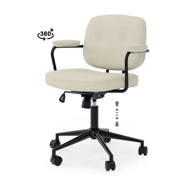 [541056] SILLA OFICINA COLUMBIA GRIS CLARO - SOMCASA