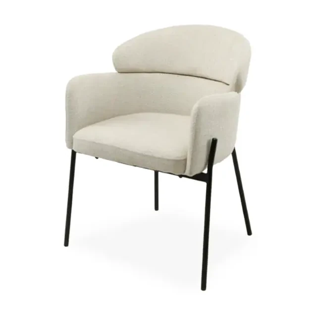 [541078] SILLA AUXILIAR SALLY BEIGE - SOMCASA 