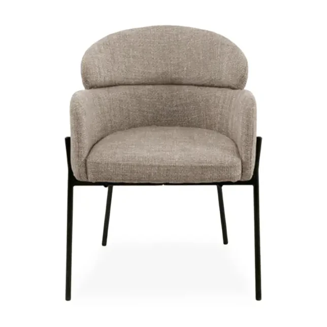 [541079] SILLA AUXILIAR SALLY TAUPE - SOMCASA