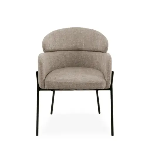[541079] SILLA AUXILIAR SALLY TAUPE - SOMCASA