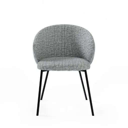 [541080] SILLA AUXILIAR MERIDA GRIS - SOMCASA