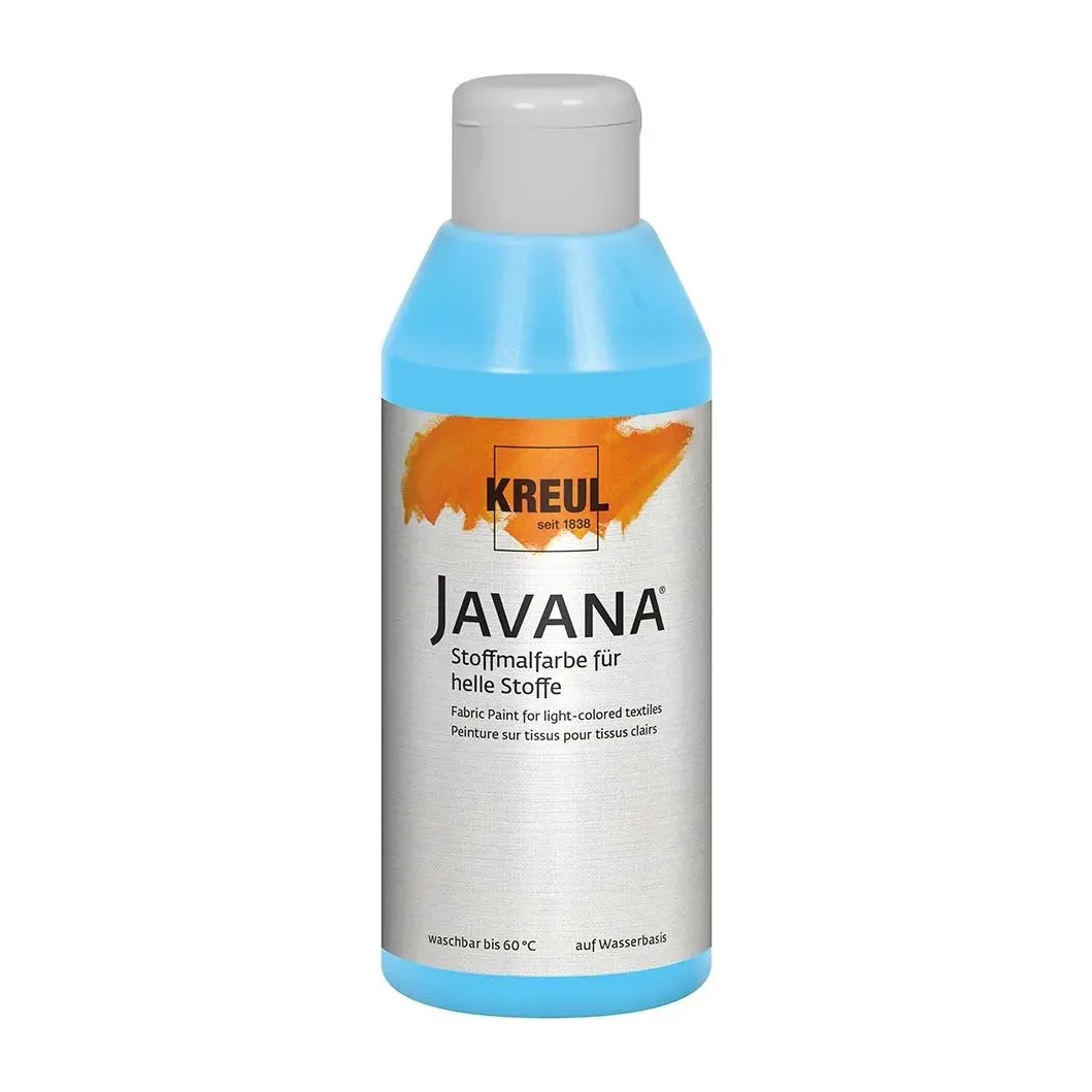 [800617] PINTURA TEXTIL JAVANA AZUL CLARO 250ML 