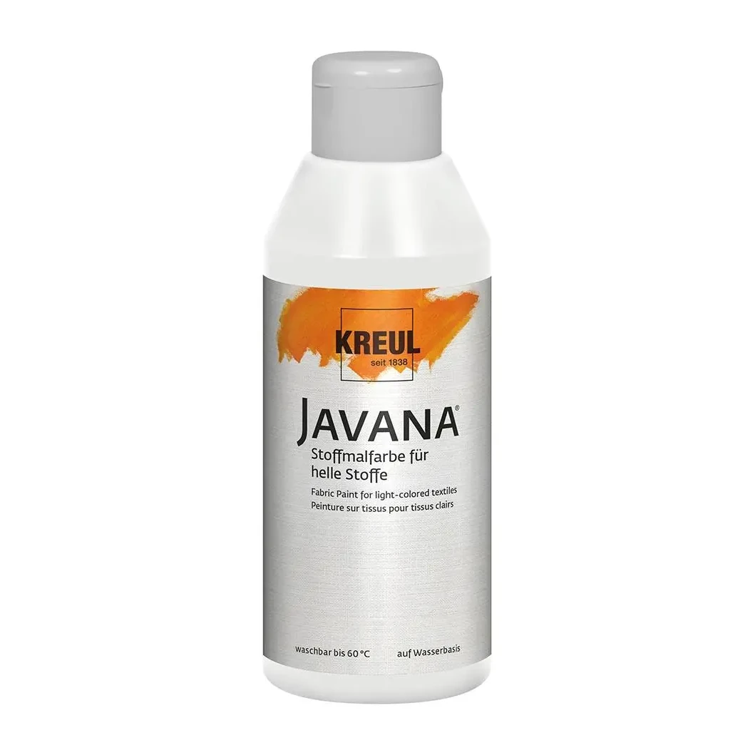 [800620] PINTURA TEXTIL JAVANA BLANCO 250ML   