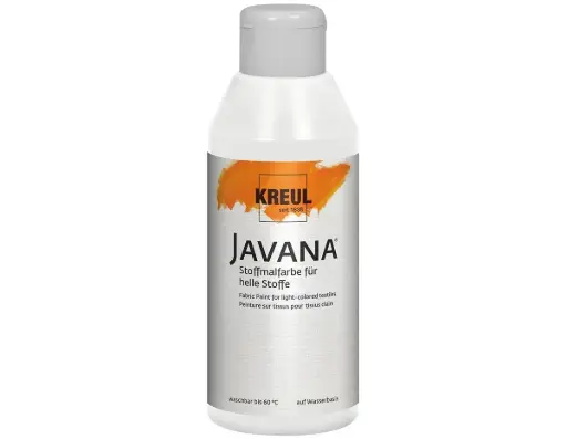 [800620] PINTURA TEXTIL JAVANA BLANCO 250ML   