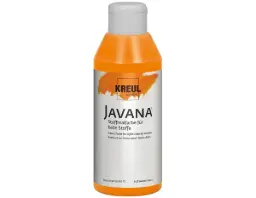 PINTURA TEXTIL JAVANA NARANJA 250ML    