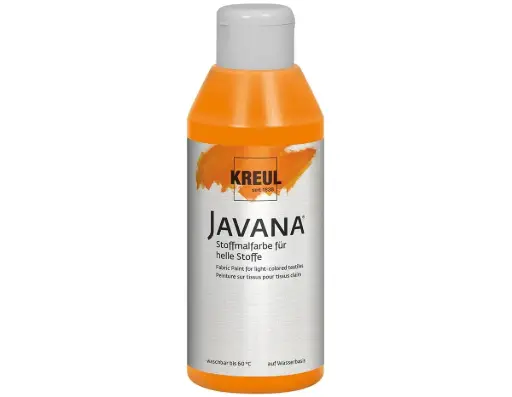 [800621] PINTURA TEXTIL JAVANA NARANJA 250ML    
