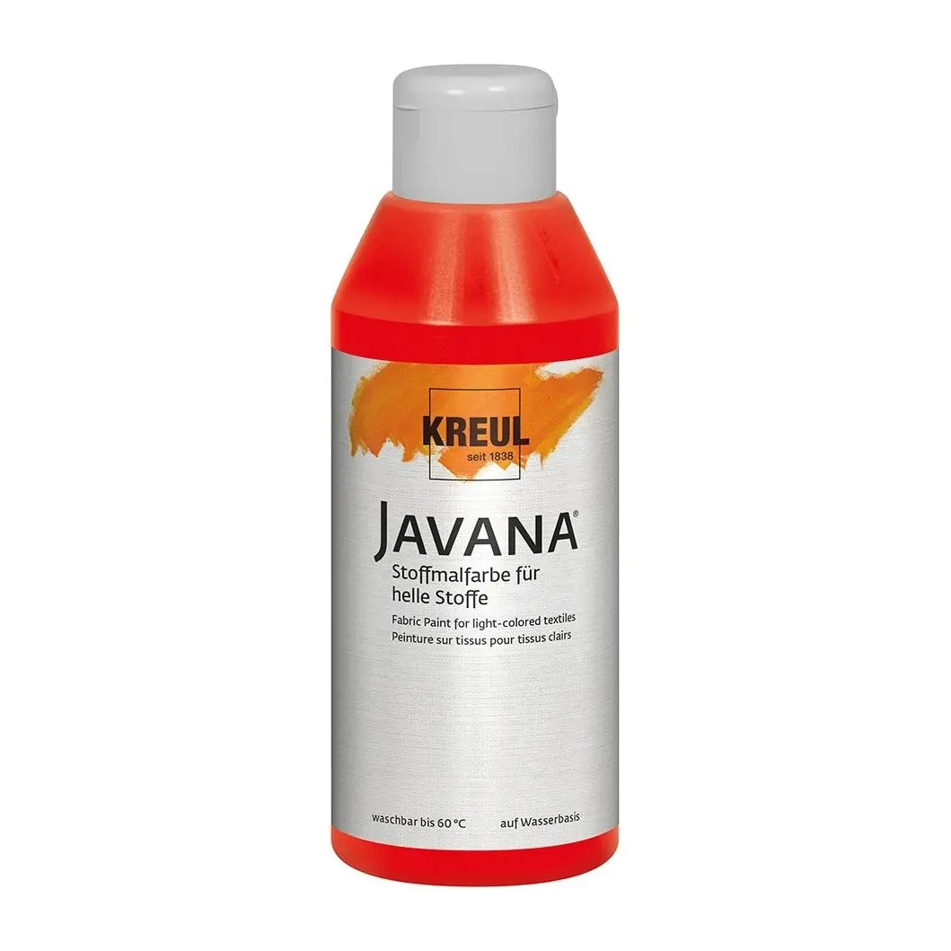 [800623] PINTURA TEXTIL JAVANA ROJO 250ML      
