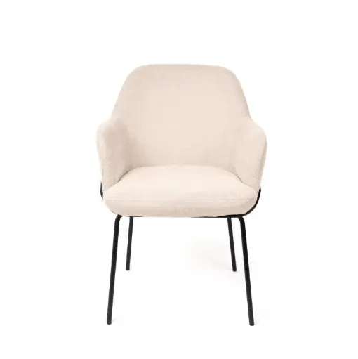 [541085] SILLA AUXILIAR ABIGAIL BEIGE - SOMCASA   