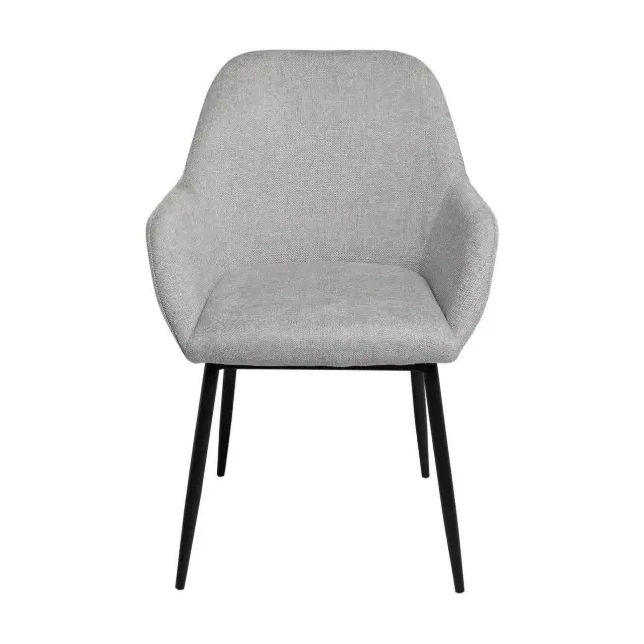 [541090] SILLA AUXILIAR ISABELLA GRIS CLARO - SOMCASA  