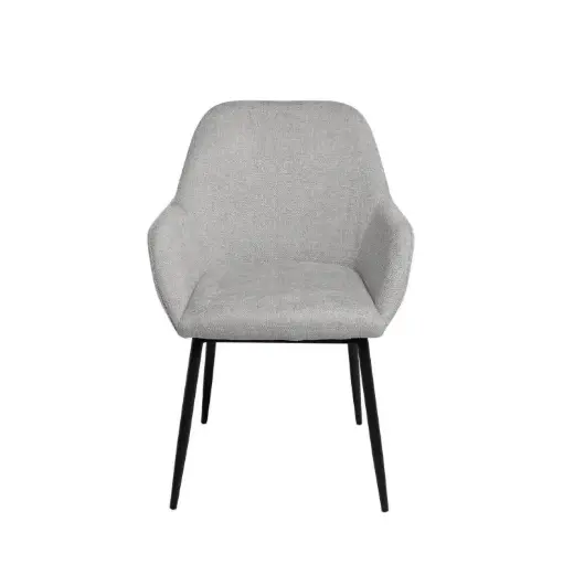 [541090] SILLA AUXILIAR ISABELLA GRIS CLARO - SOMCASA  