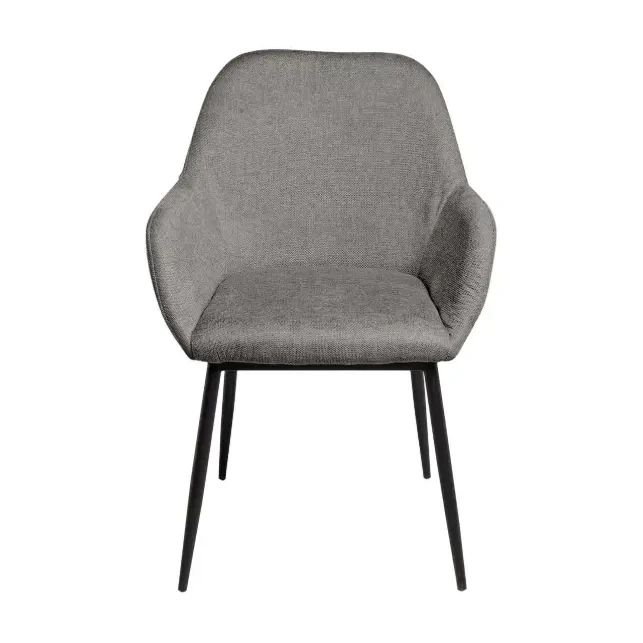 [541091] SILLA AUXILIAR ISABELLA GRIS OSCURO - SOMCASA   