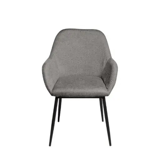 [541091] SILLA AUXILIAR ISABELLA GRIS OSCURO - SOMCASA   