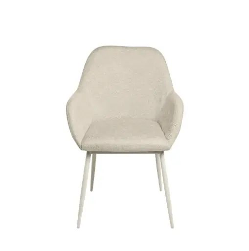 [541096] SILLA AUXILIAR ISABELLA BEIGE (PATA BEIGE) - SOMCASA    