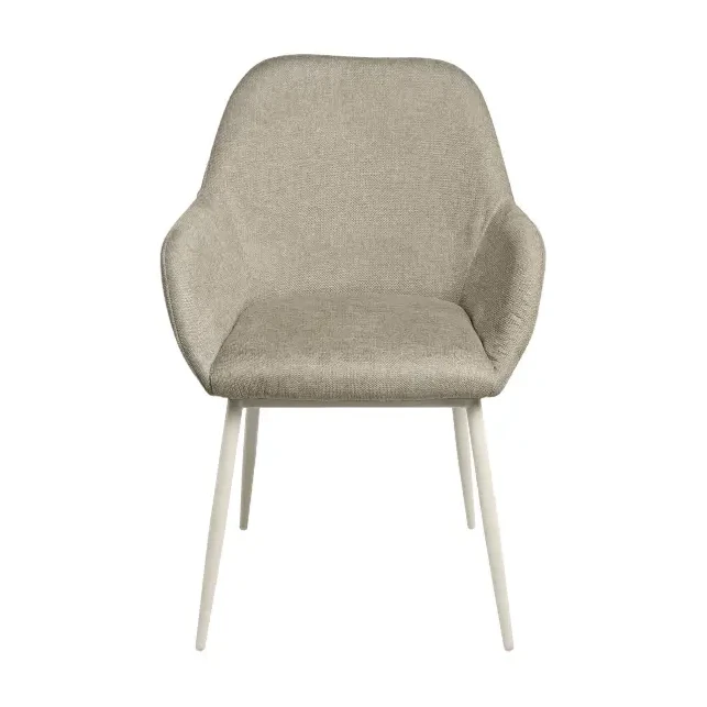 [541097] SILLA AUXILIAR ISABELLA TAUPE (PATA BEIGE) - SOMCASA 