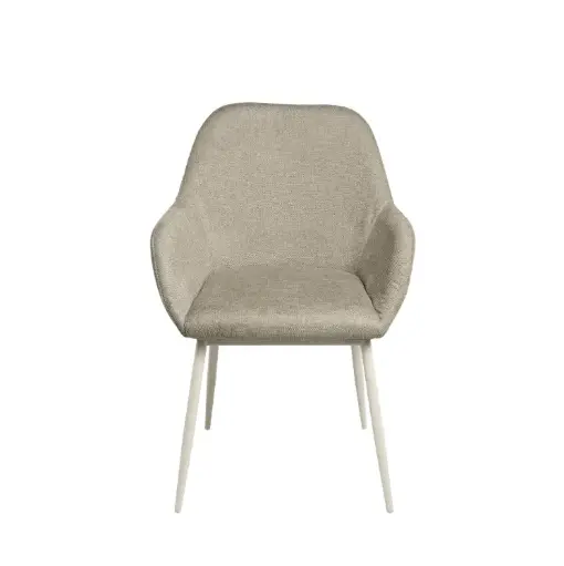 [541097] SILLA AUXILIAR ISABELLA TAUPE (PATA BEIGE) - SOMCASA 