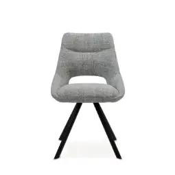 SILLA AUXILIAR CALLIE GRIS CLARO - SOMCASA